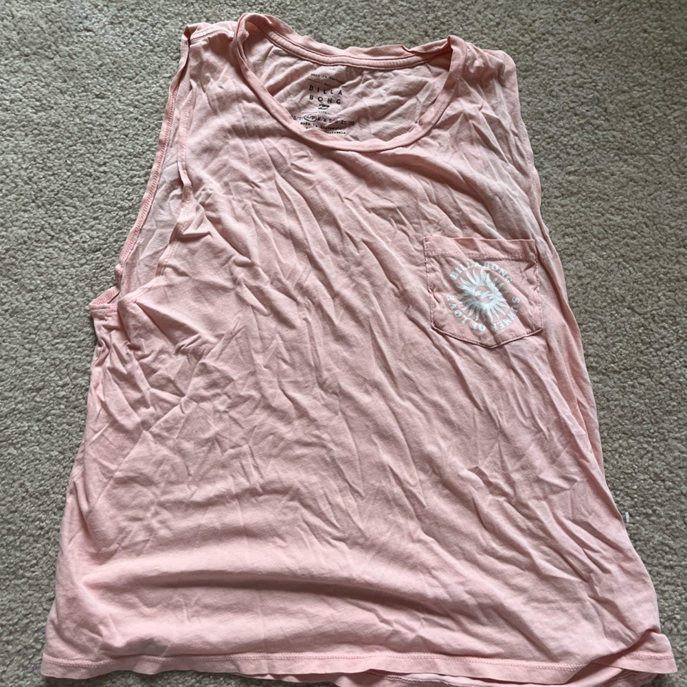 Pink Billabong Tank Top